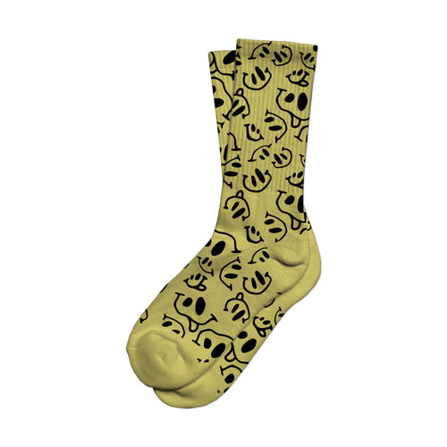 All Smiles Socks - Yellow - Bittersweet