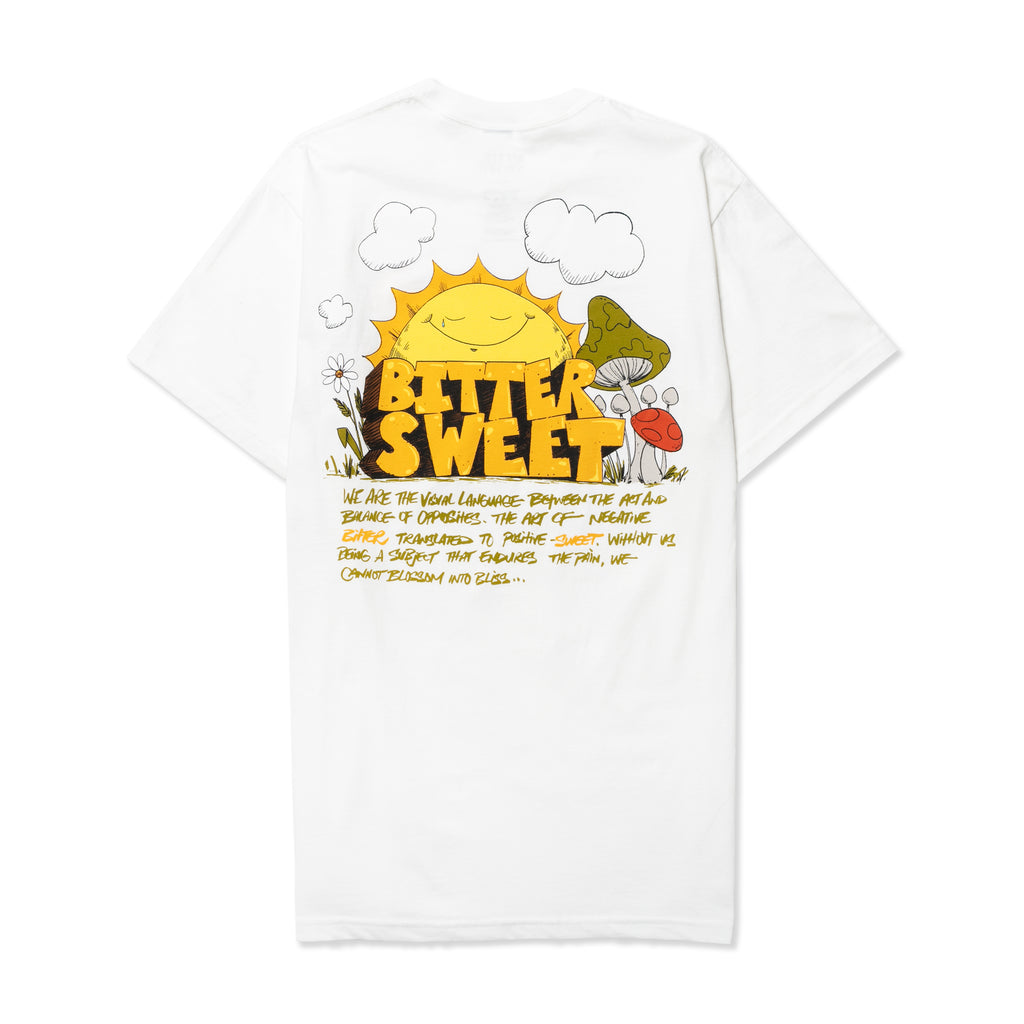 Sad Sun Tee - White - Bittersweet